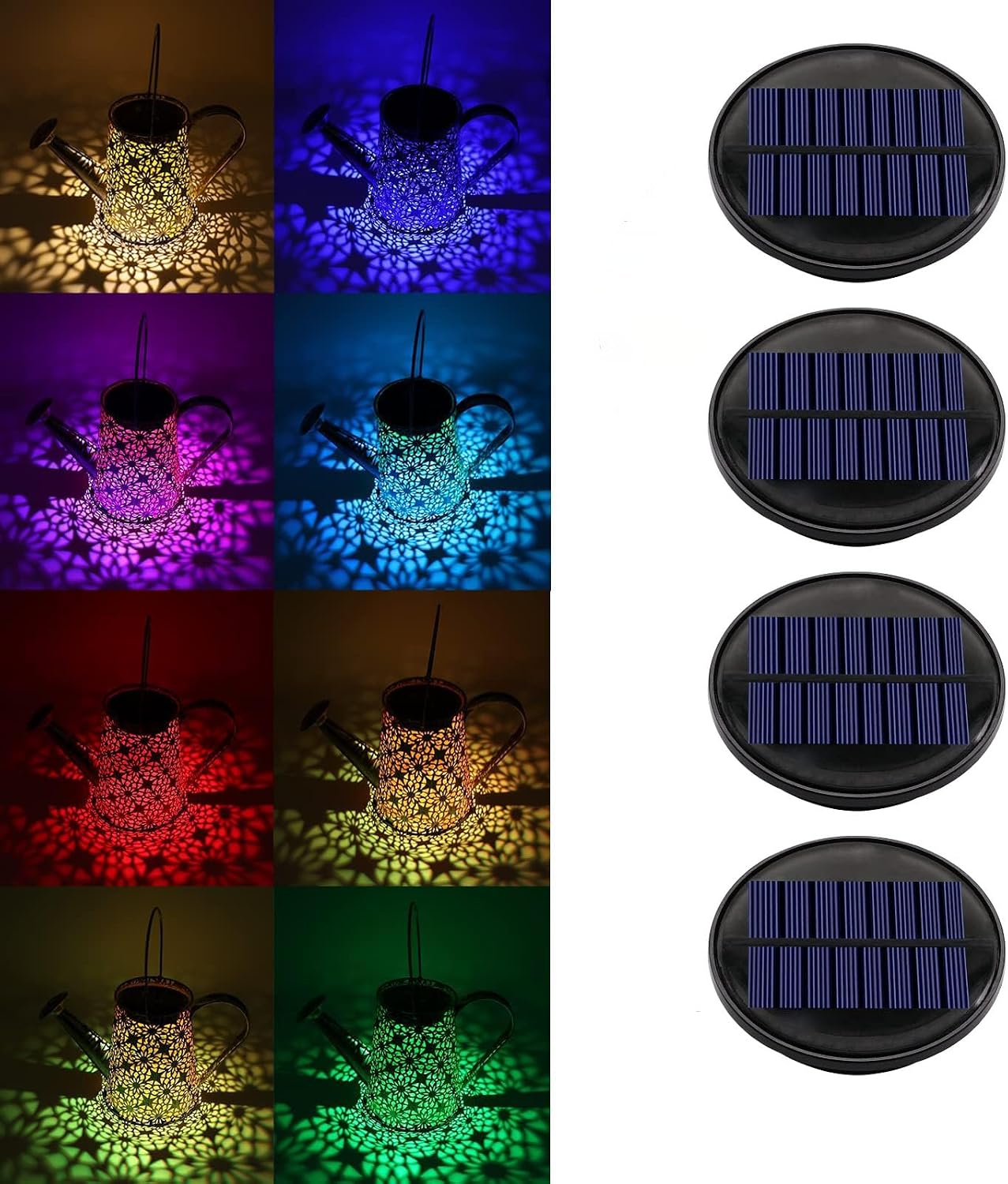 Solar Light Replacement Top Parts 4 Pack(Top Size 3.31 inch