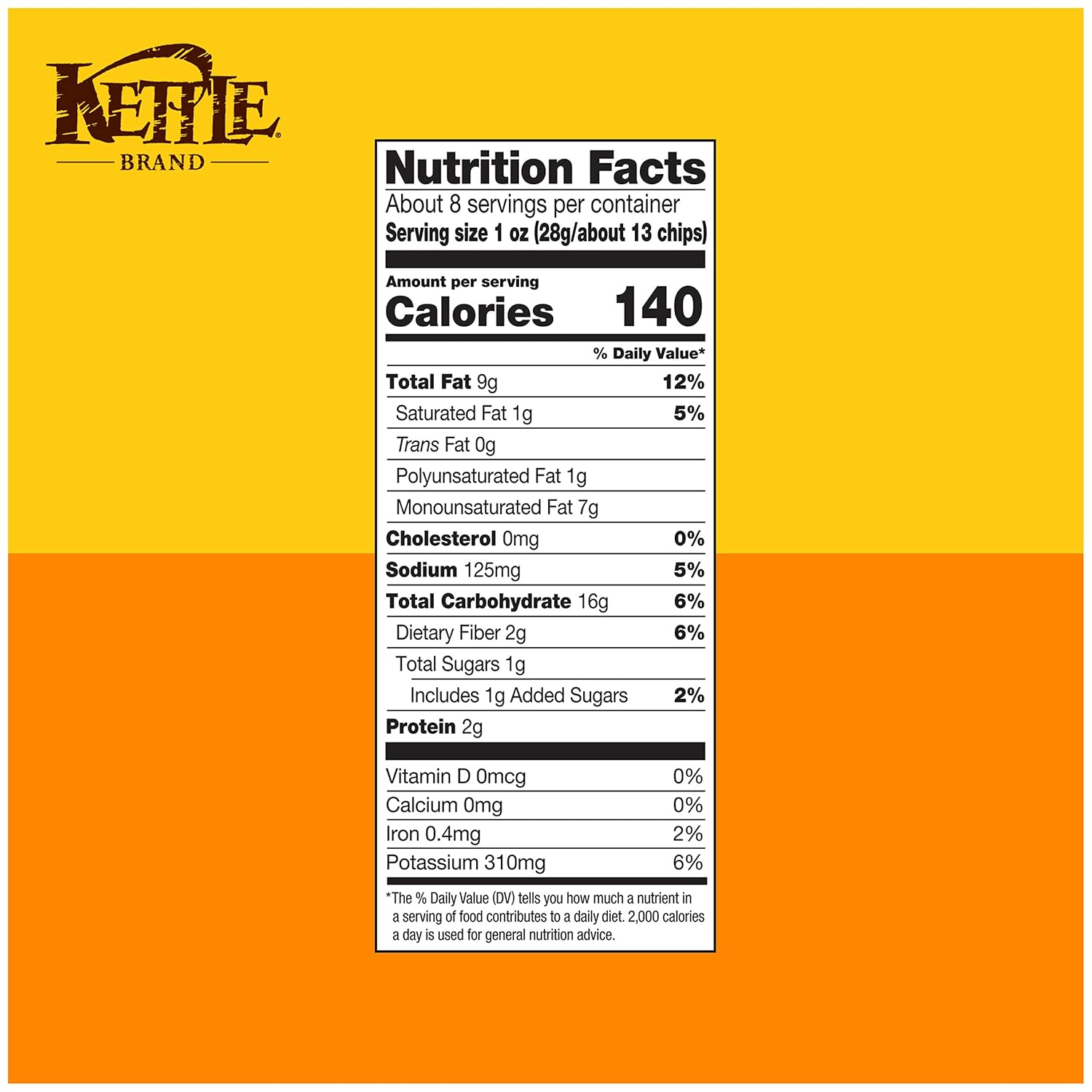 Kettle Foods Chip Potato Nat Jalapeno, 5 oz