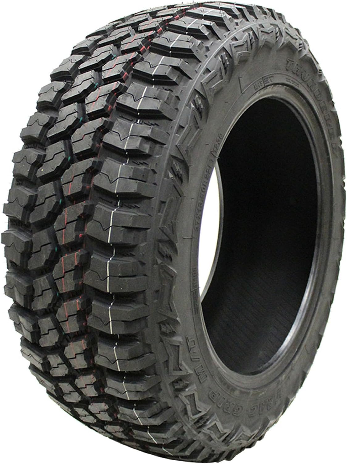 Thunderer Trac Grip - 31/10.50R15 127Q All Terrain Light Truck Tire | Light Truck Mud Terrain All Season Traction 109Q Rated C (6 Ply) Radial