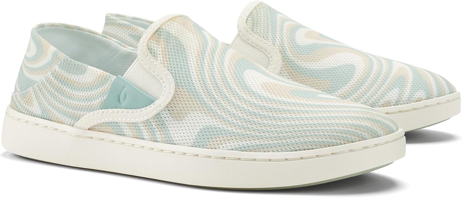 OluKai Pehuea Women's Slip On Sneakers, Casual Everyday Shoes