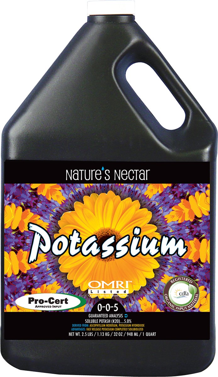 Nature's Nectar Potassium 0-0-5, 1 gal