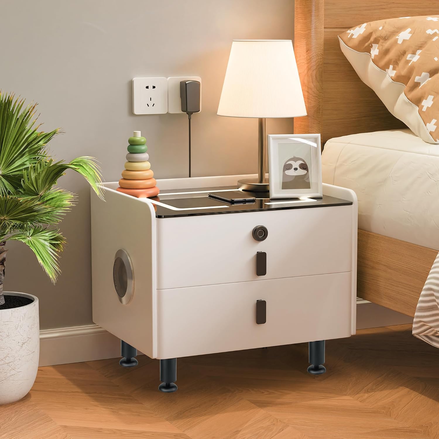 Alise White Sofa Legs Cabinet Legs Table Chair Furniture Legs,Pack of 4