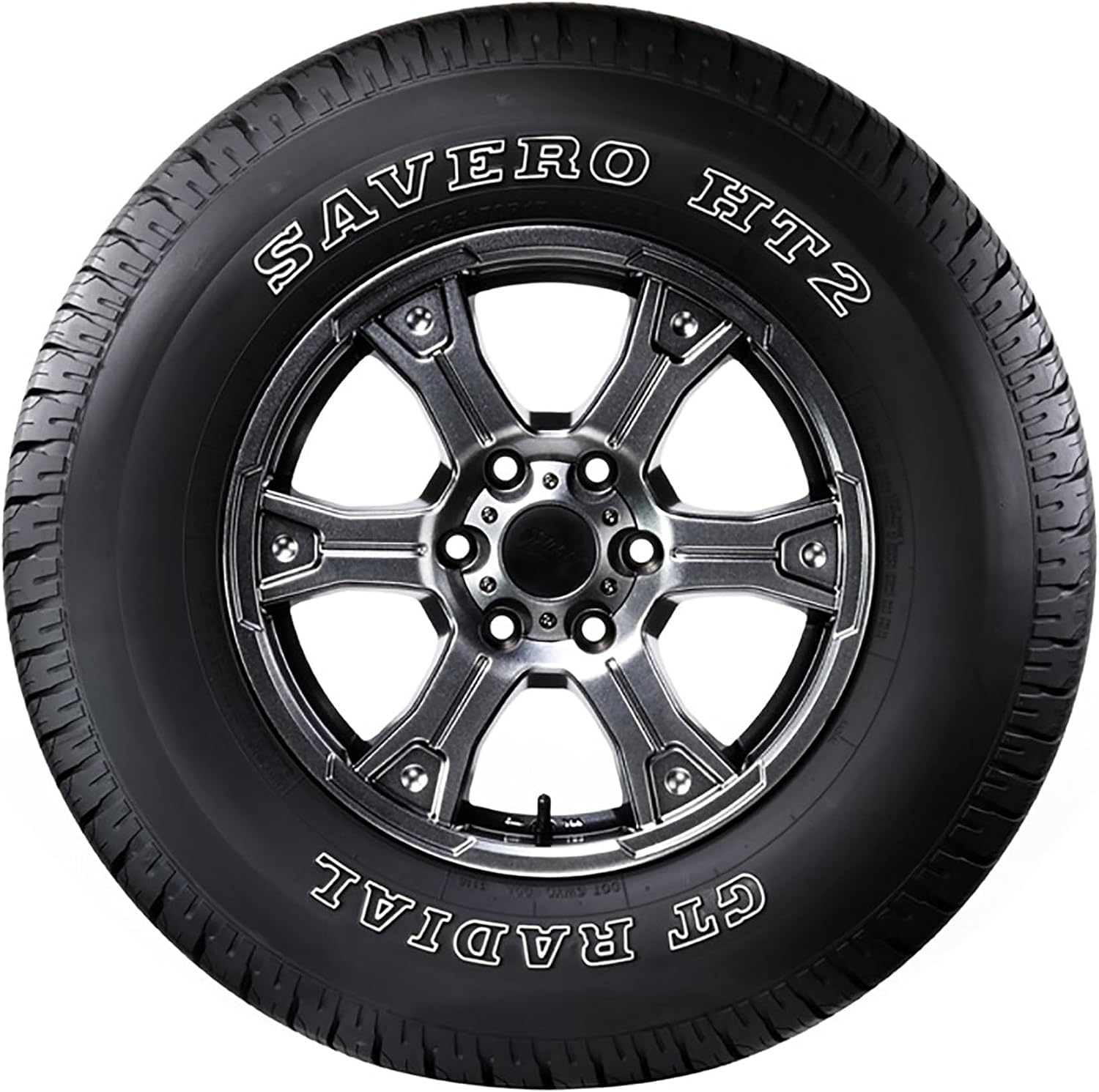 GT Radial Savero HT2 Tire - 215/70R15 97S | Passenger Touring All Season Traction 97S Rated Standard Load Radial Construction Black Sidewall Tire