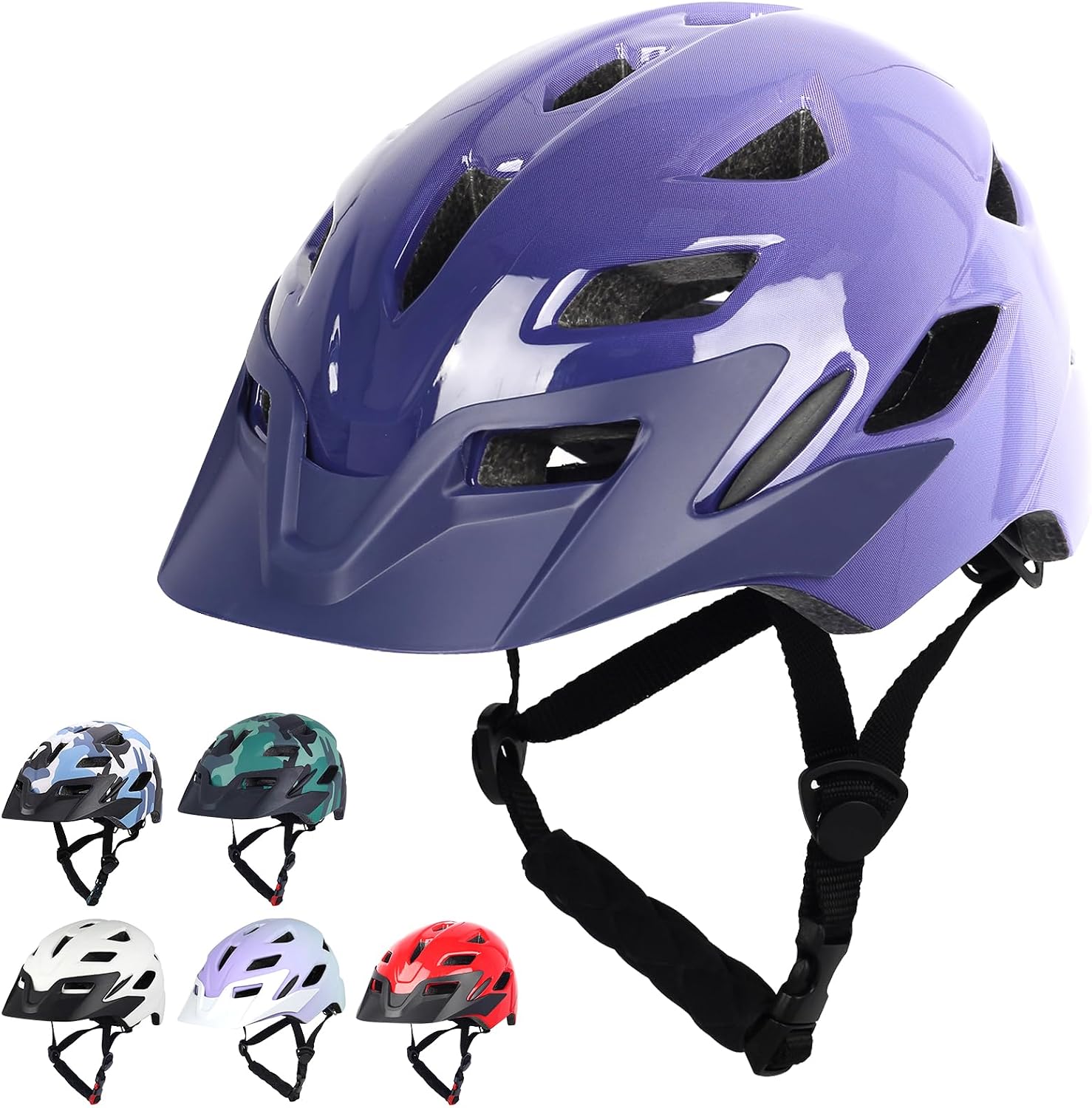 Kids Bike Helmet, Toddler Youth Helmet for Boys Girls, Ages 3-5, 5-8, 8-14