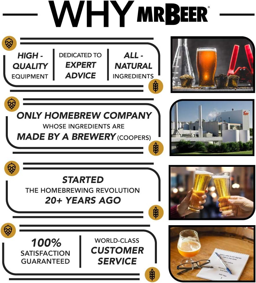 Mr. Beer Long Play IPA 2 Gallon Homebrewing Refill