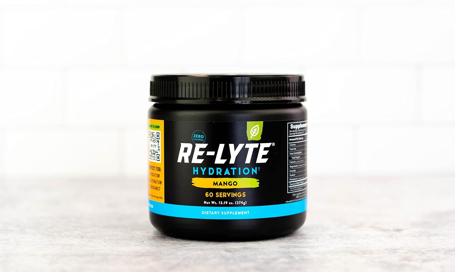 REDMOND Re-Lyte Sugar Free Electrolyte Powder Drink Mix (Mixed Berry)