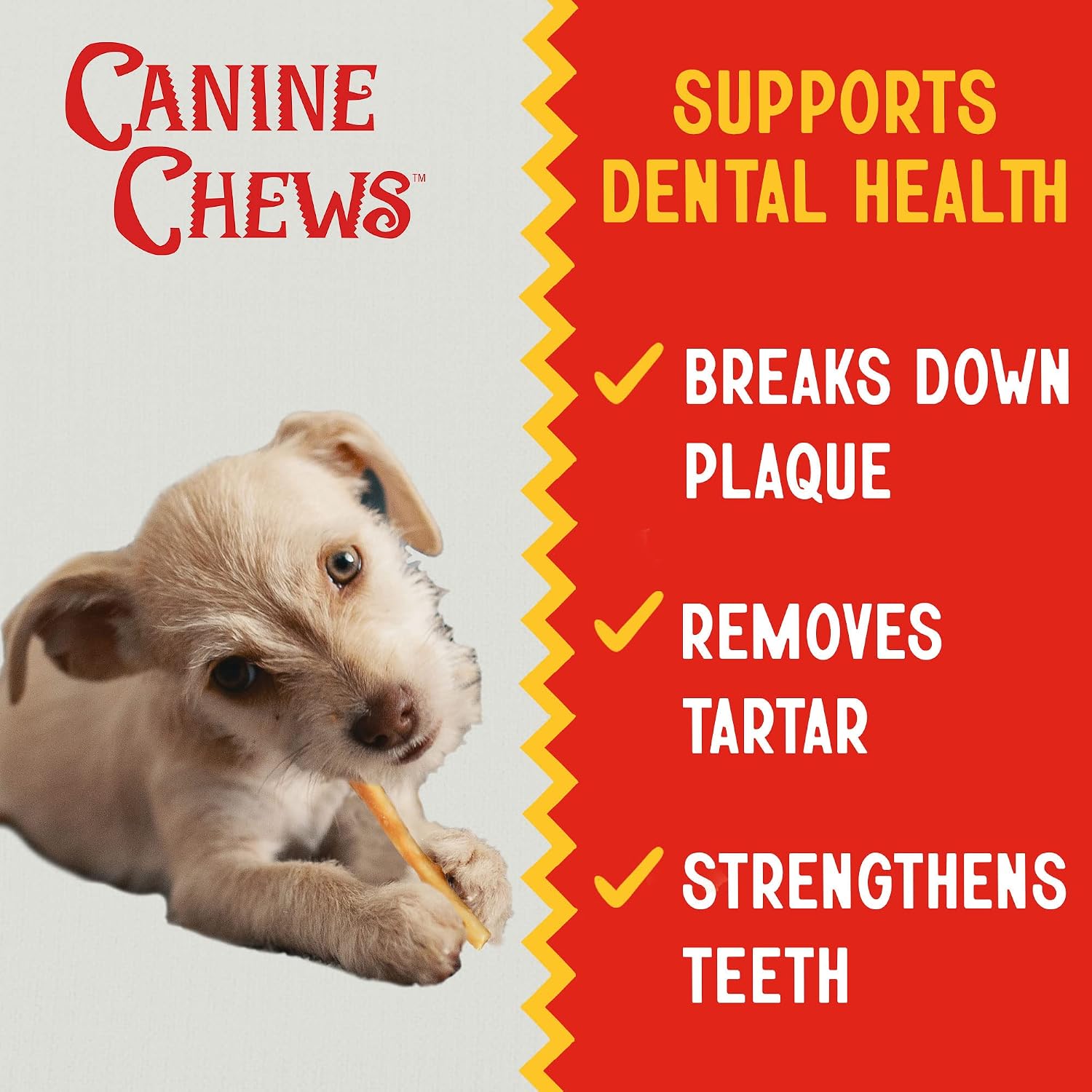 Canine Chews 5" Chicken Coated Sticks - Pack of 100 Chicken Wrapped Rawhide Dog Treats - 100% Real USA-Sourced Chicken Coating - Protein-Dense Dog