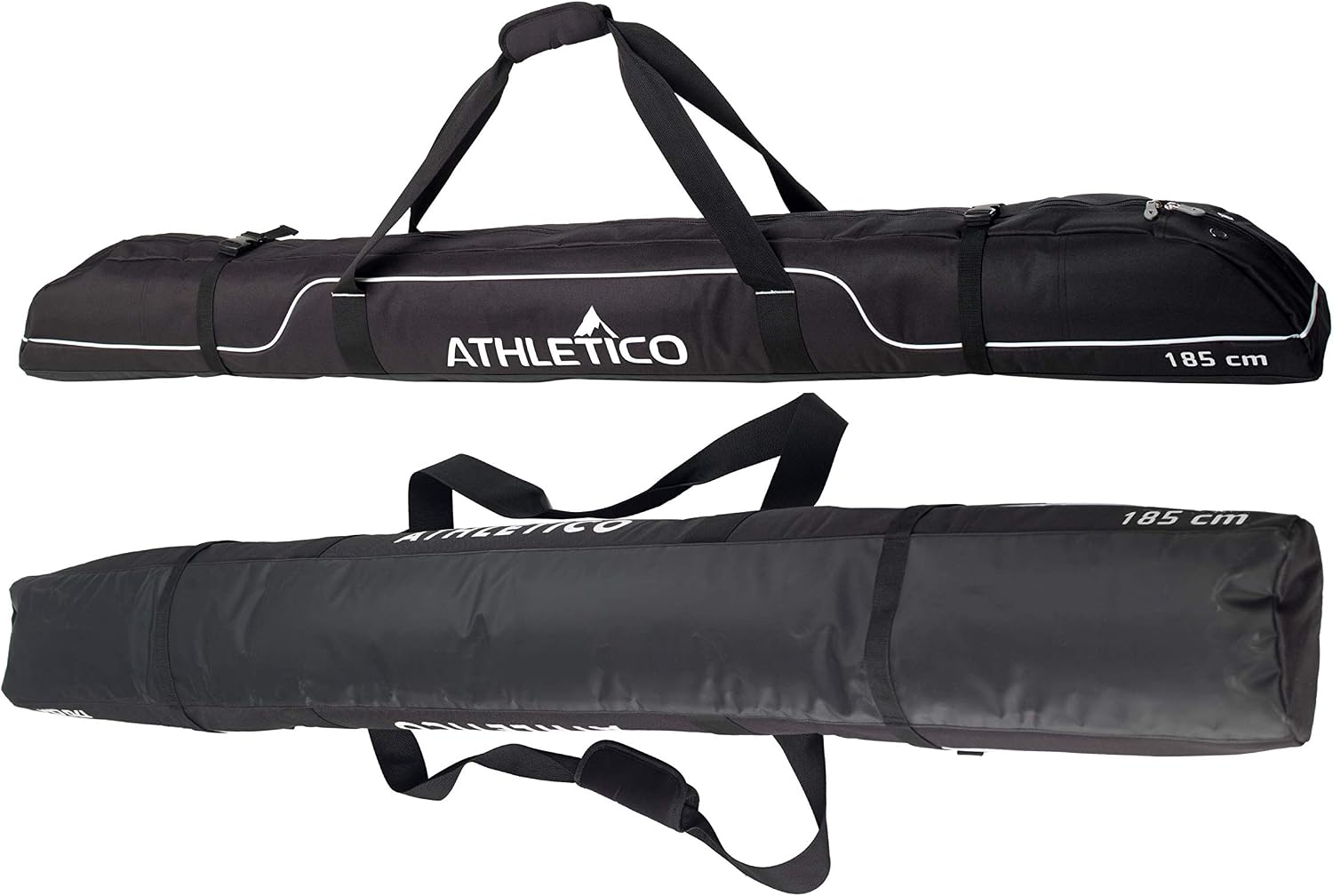 Athletico Diamond Trail Padded Ski Bag - Single Ski Travel Bag to Transport Skis