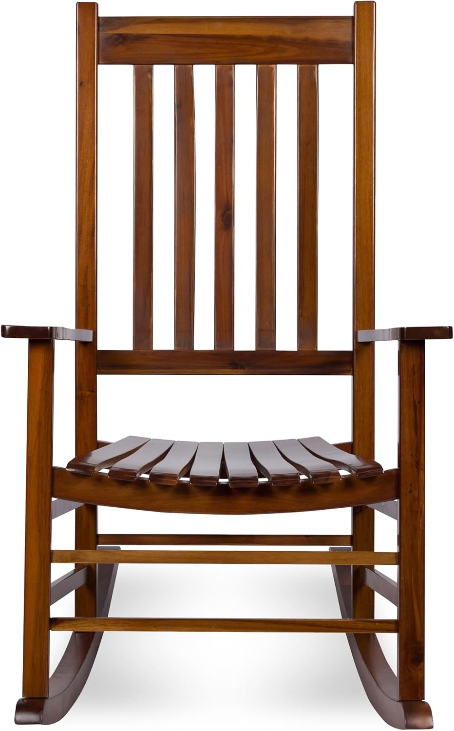 Shine Company 4332WT Vermont Porch Rocker, White (2nd Gen)