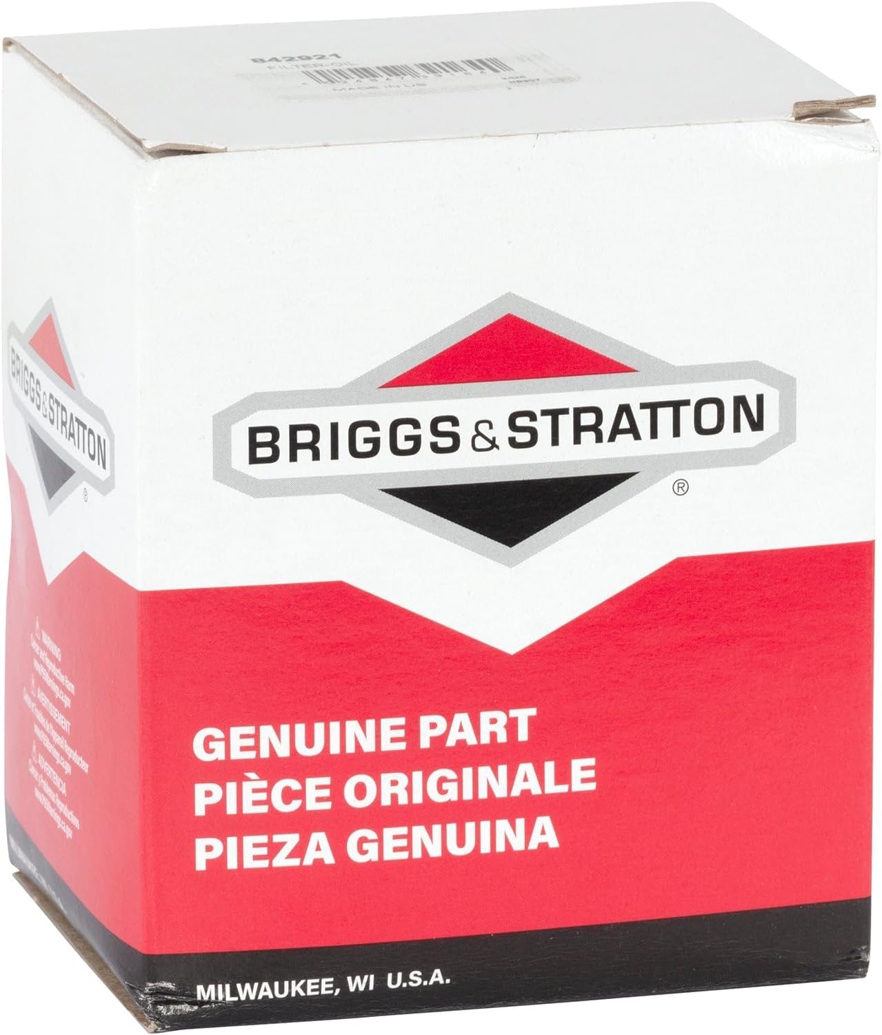 Briggs & Stratton 842921 Genuine Vanguard Oil Filter, 2-1/4"