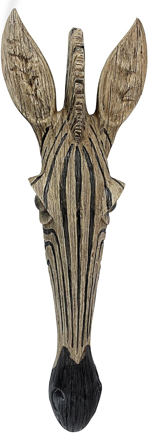Design Toscano Animal Mask of the Savannah Wall Sculpture: Giraffe