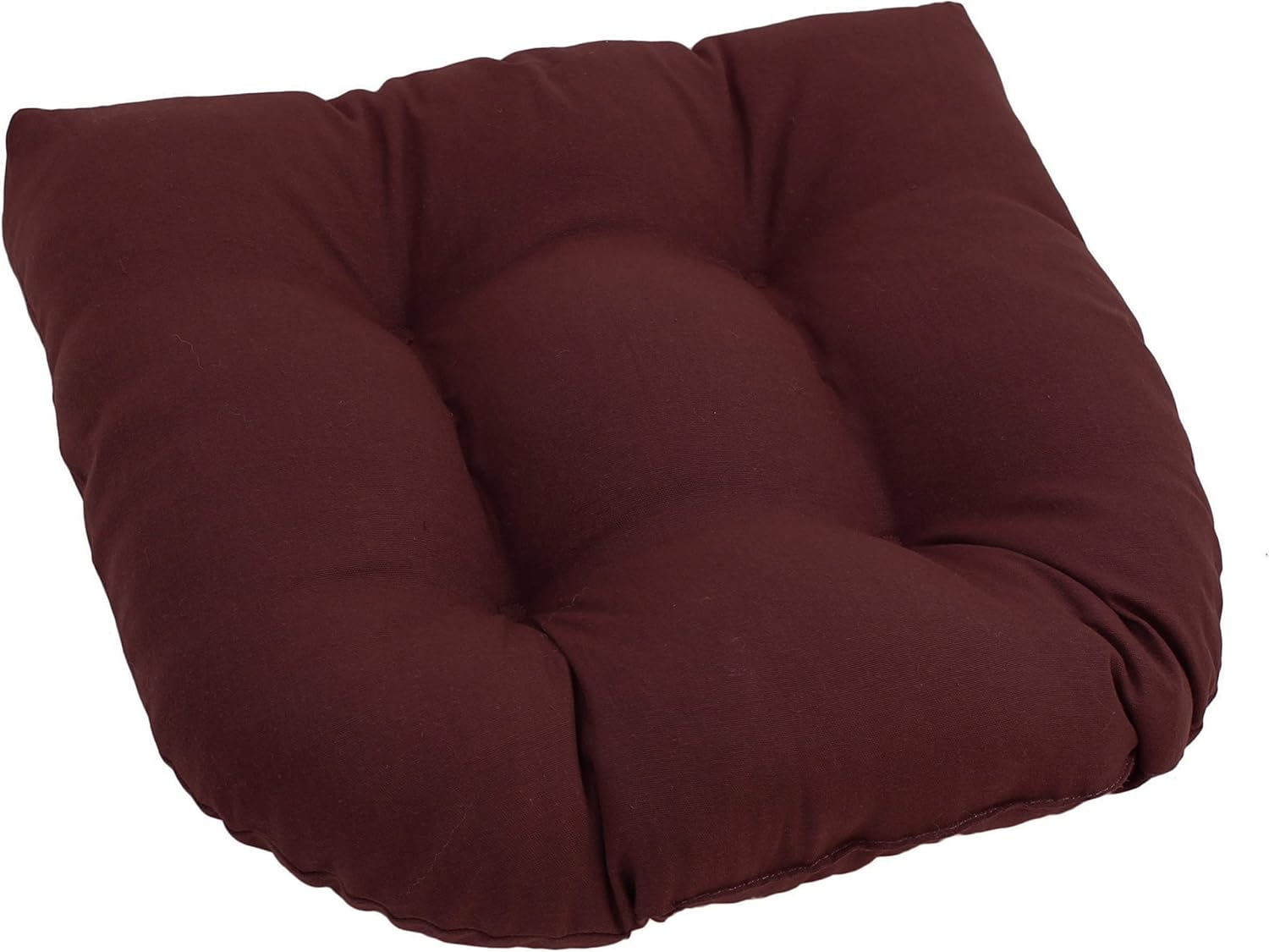 Blazing Needles Twill Rounded Back Chair Cushion,Sage, 19" x 19" 1 Count