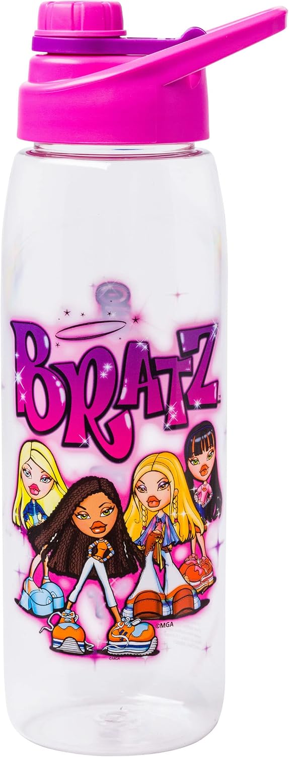 Silver Buffalo Pokémon Skate Graffiti, Water Bottle, 28oz