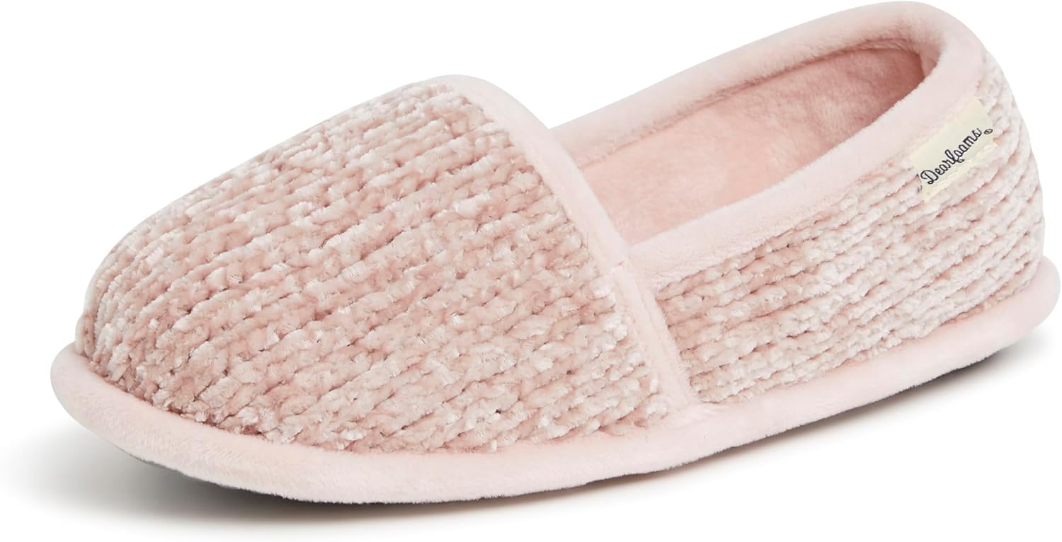 Dearfoams Women's Chenille A-line Slipper