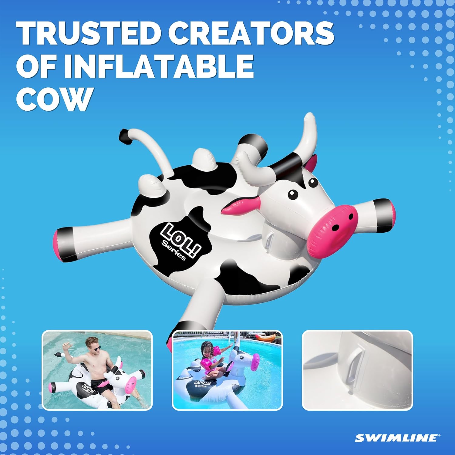 SWIMLINE Original Giant Inflatable Pool Float Floatie Ride-On