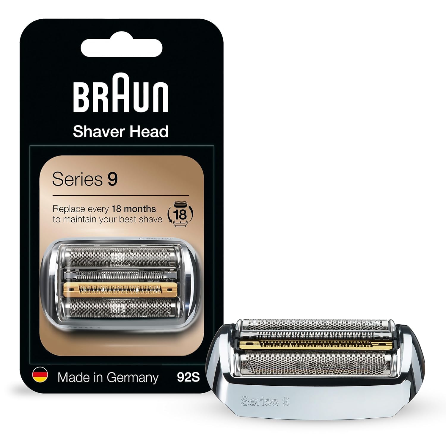 Braun 92s Replacement Cassette For Shaver Model 9295CC