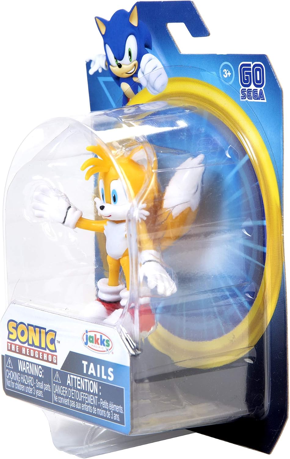 Sonic The Hedgehog 2.5-Inch Action Figure Modern Tails Collectible Toy for age 3 and up