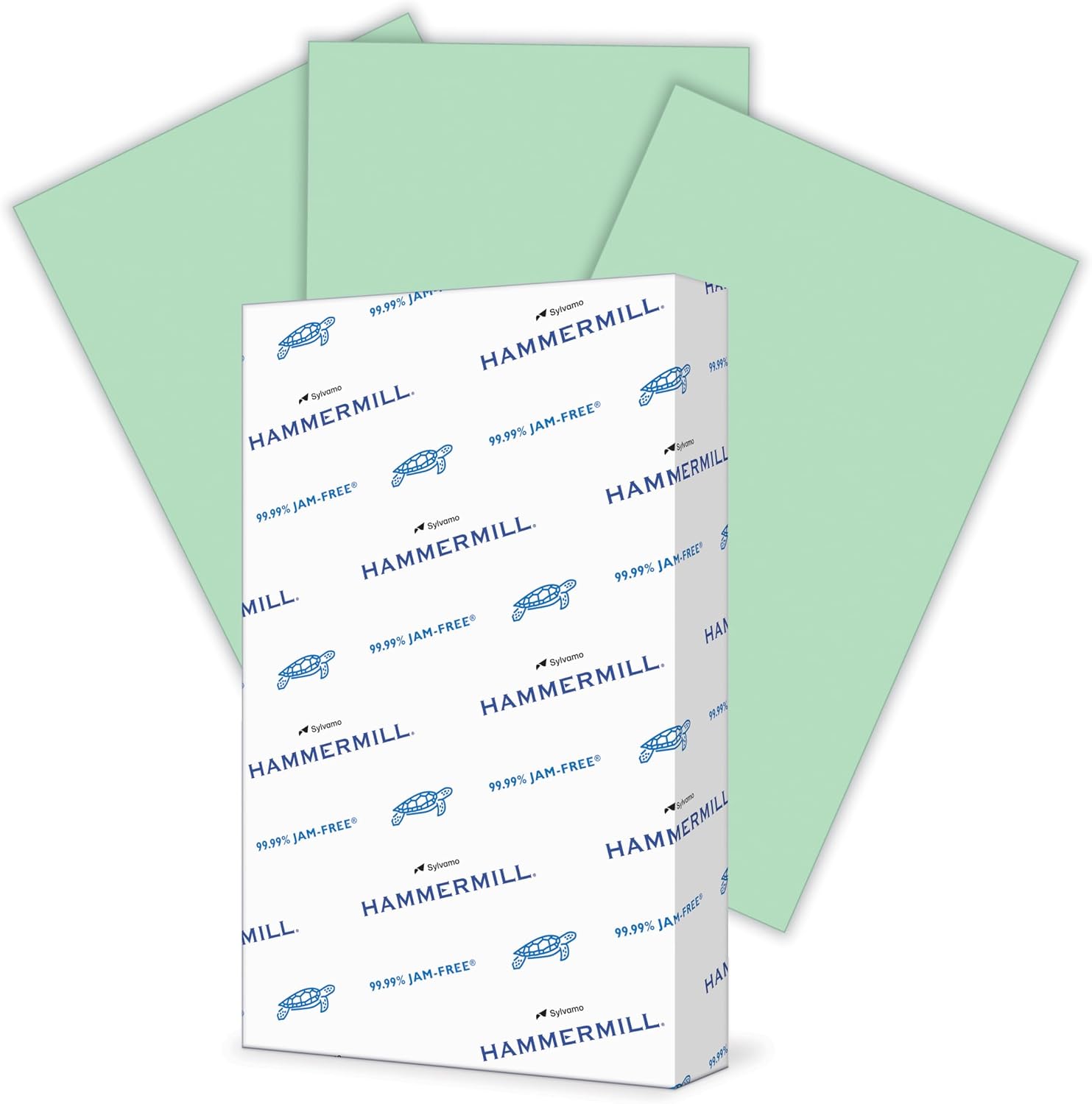 Hammermill Colored Paper, 20 lb Blue Printer Paper, 8.5 x 11 - Made in the USA, Pastel Paper, 103309R - 1 Ream (500 Sheets)
