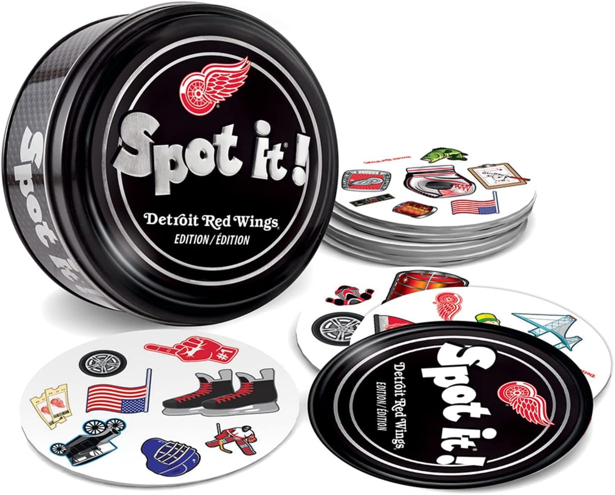 Masterpieces NHL Unisex-Teen Spot It! Card Game