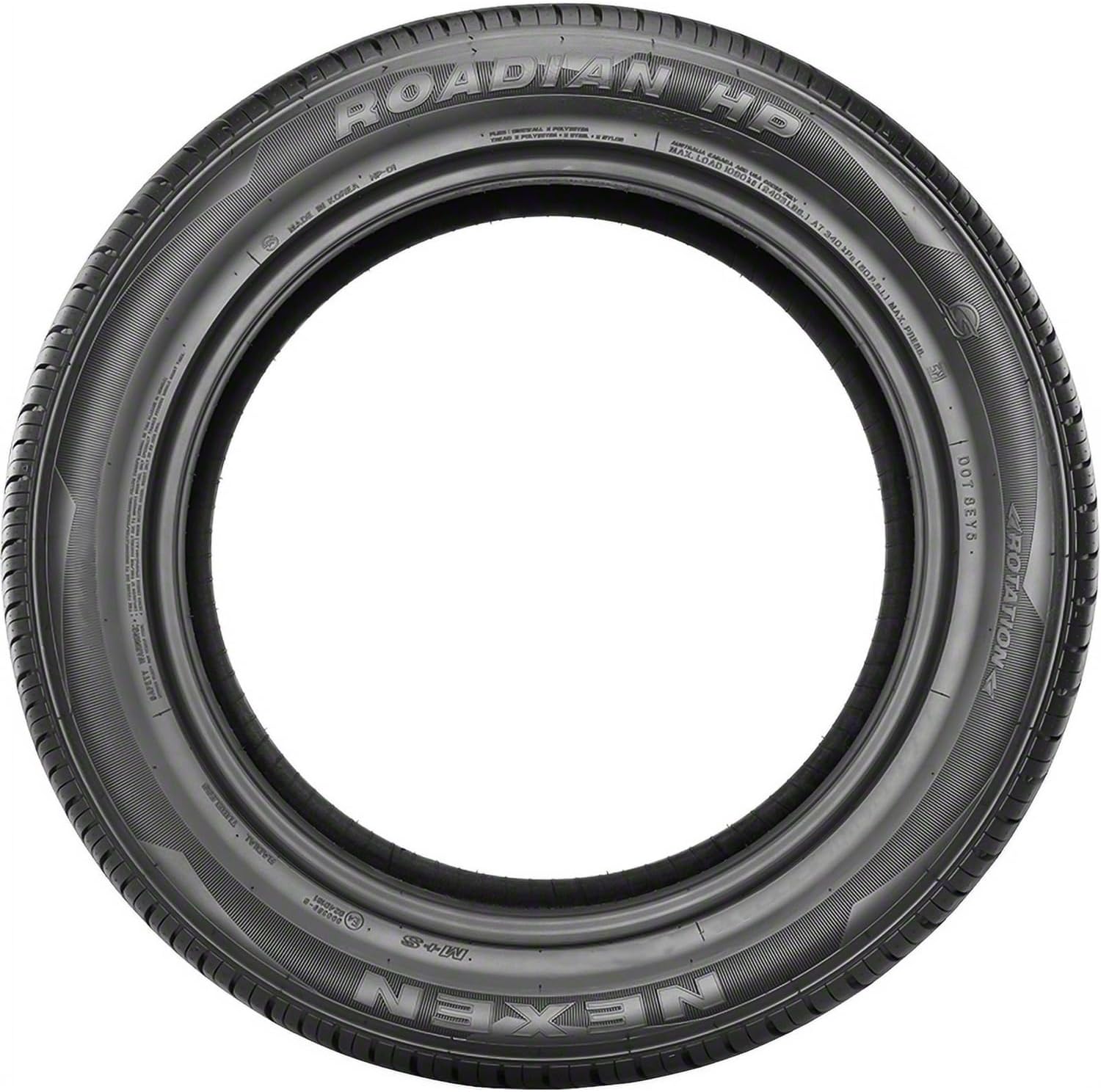 Nexen NPriz AH5 All- Season Radial Tire-225/75R15 102S | Truck/SUV Touring All Season Traction 102S Rated Standard Load Radial Construction White Sidewall Tire