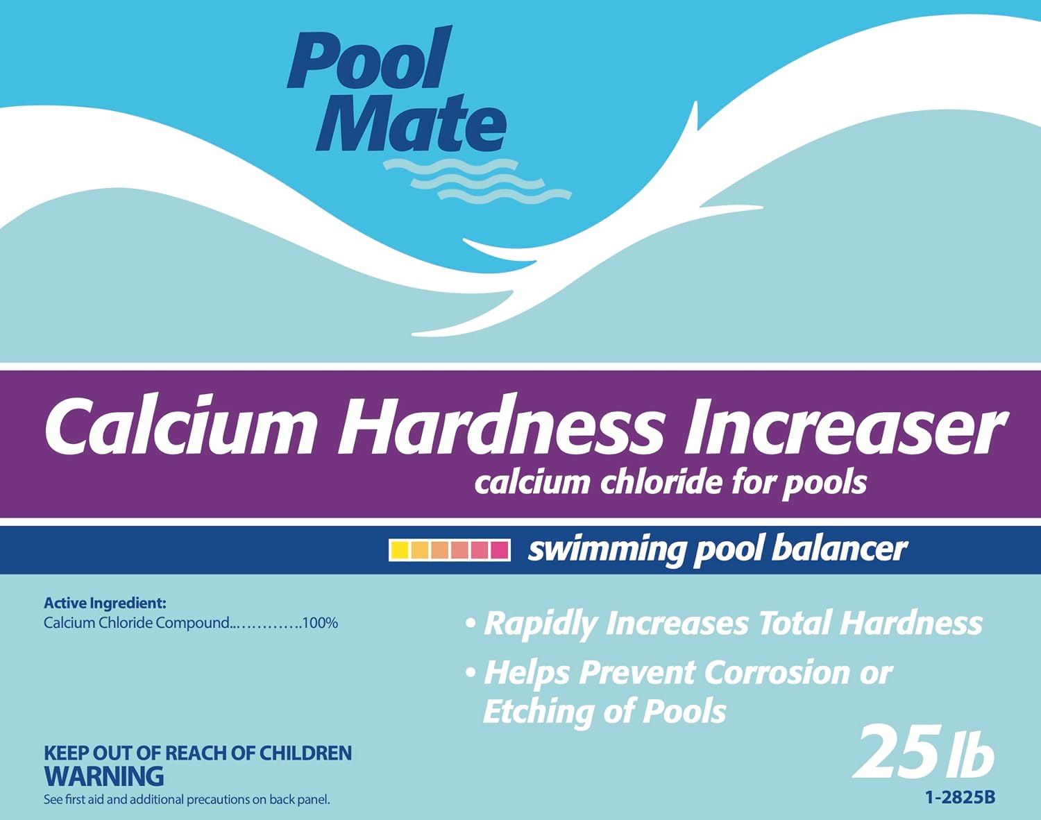Pool Mate 8-Pounds Premium Calcium Hardness Increaser for Pools | Calcium Up, 100% Calcium Chloride, 8 ounces raises calcium hardness level 10 ppm per 5,000 gallons of water