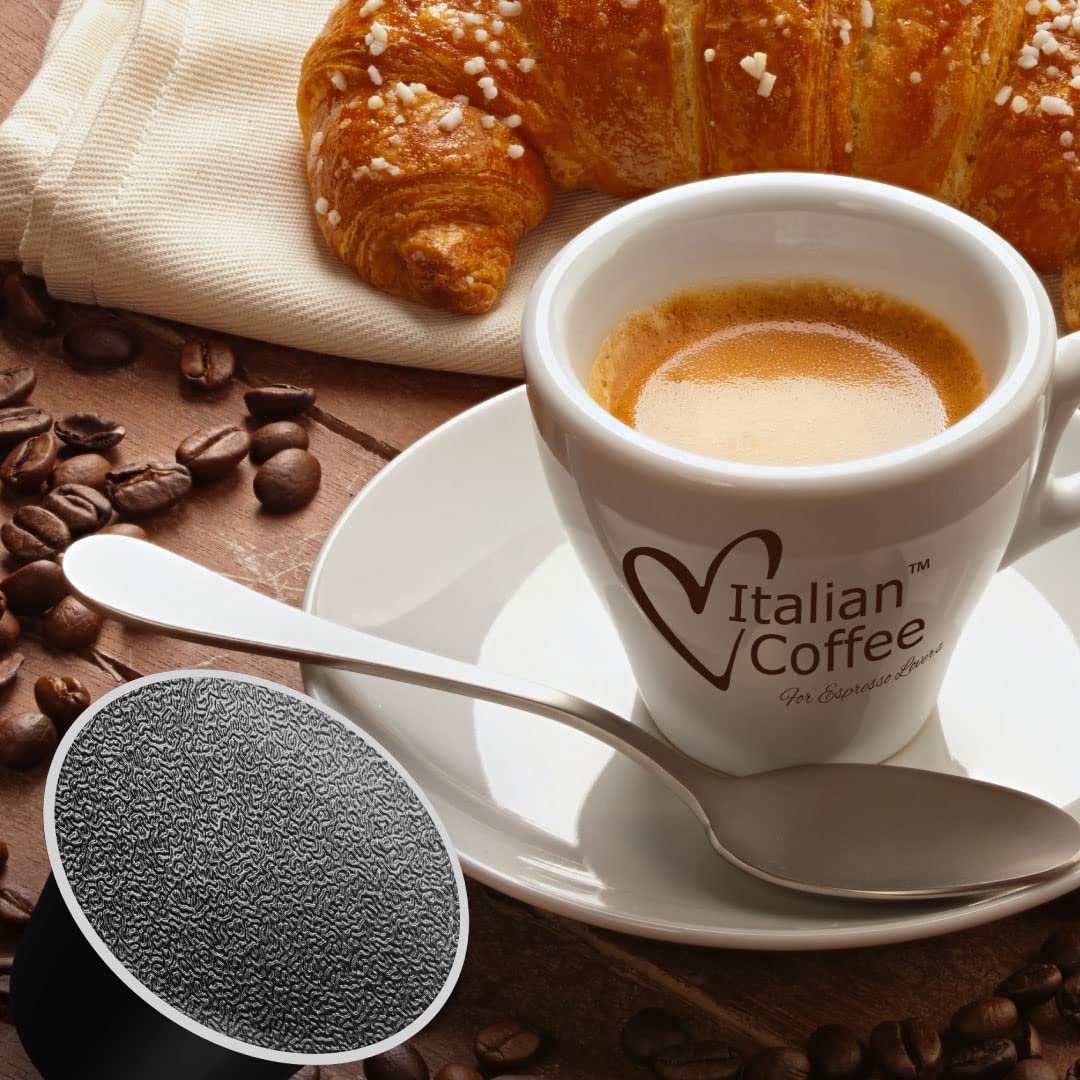 Italian Coffee Pods for Nespresso Original (Pack of 100 Regular Passione) | Compatible with Nespresso Original Machines, BPA-free espresso capsules, made in Italy, Intensity 9/10