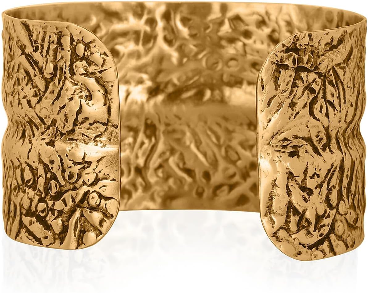SHOP LC DELIVERING JOY Handmade Gemstone Cuff Bracelet