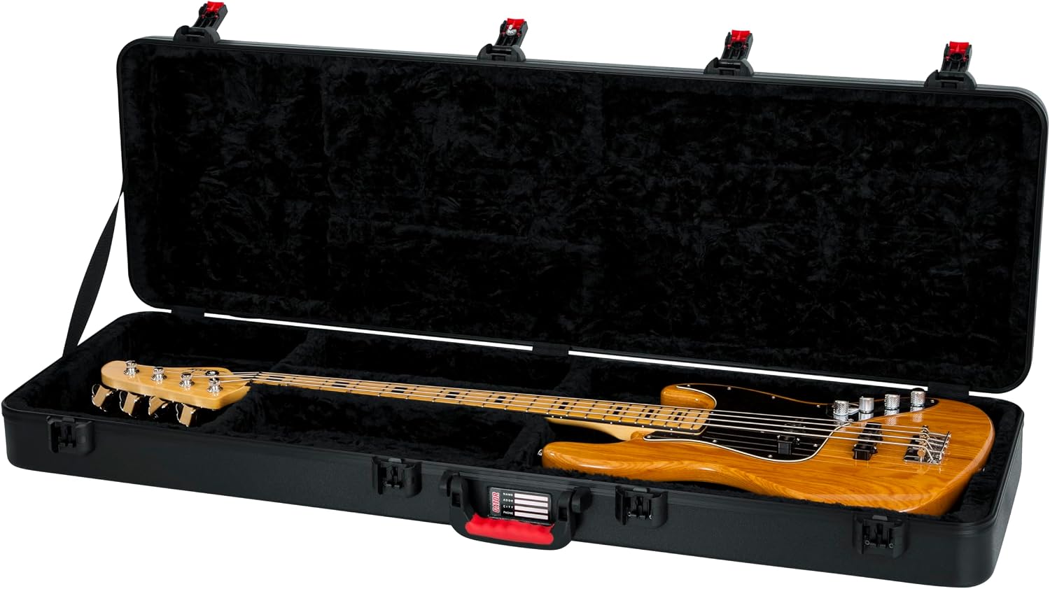 Gator Cases Molded Flight Case For SG Style Double Cut Away Guitars With TSA Approved Locking Latch, (GTSA-GTRSG)