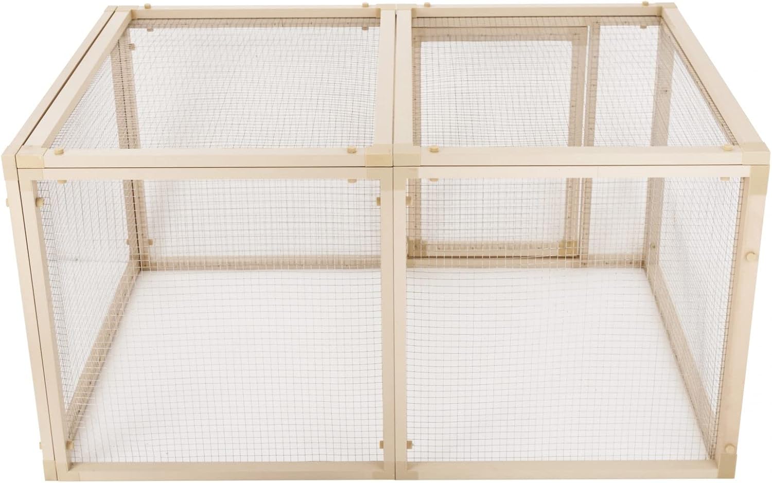New Age Pet ECOFLEX Fontana Chicken Coop, Urban Barn for 2 to 3 Chickens, Easy Assembly, Eco Friendly & Durable, Tan