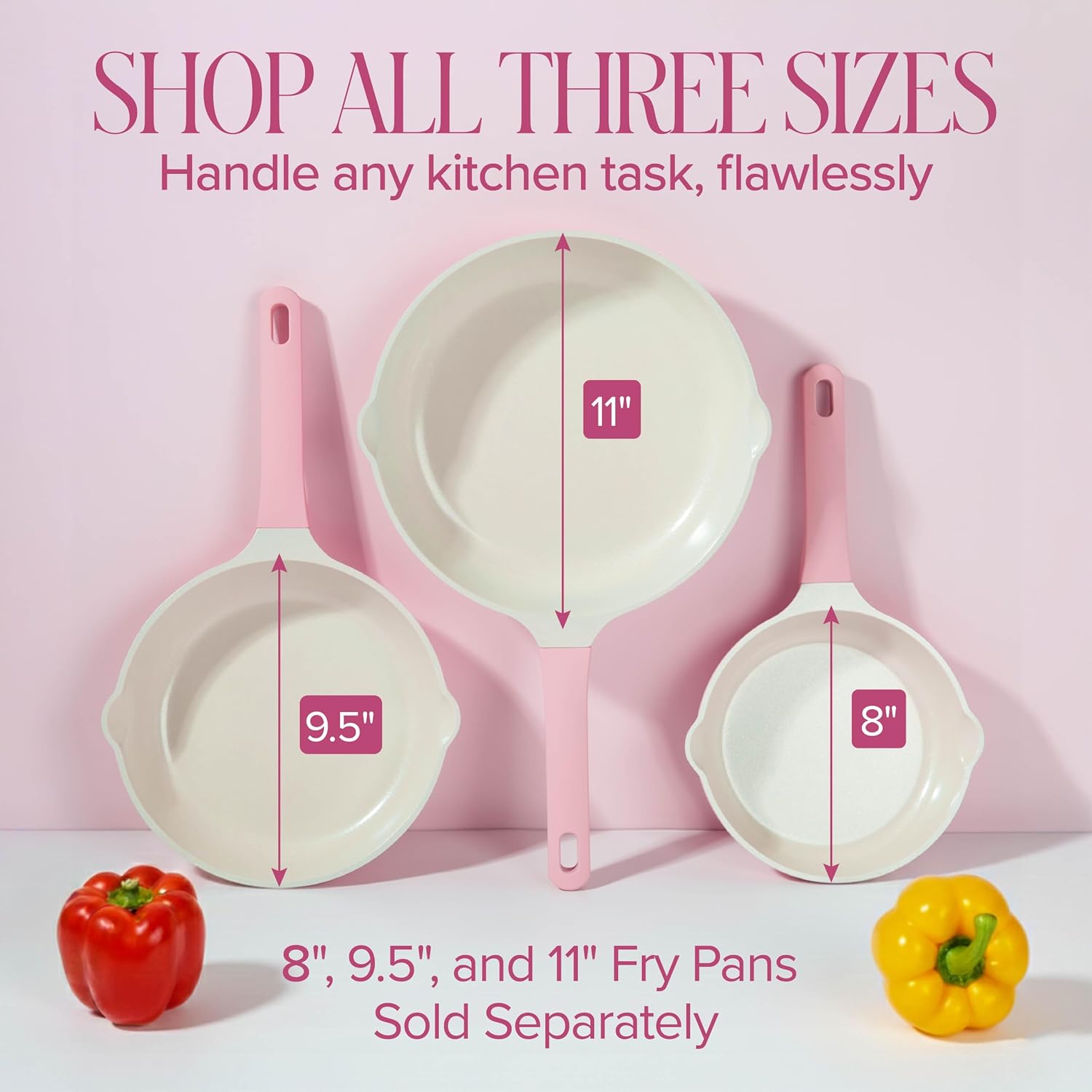 Paris Hilton Cast Aluminum Dutch Oven with Lid, Ceramic Nonstick Coating Made Without PFAS, PFOA, PFOS & PTFE, Heart Knob, 4.3-Quart, Pink
