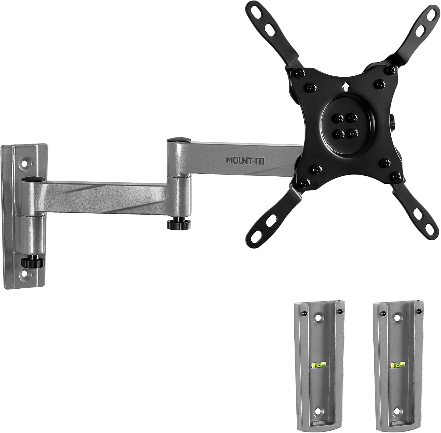 Mount-It! Lockable RV TV Mount for Camper, Trailer, Motorhome, Truck & Boat, Full Motion, Quick Release, Rust-Resistant Aluminum
