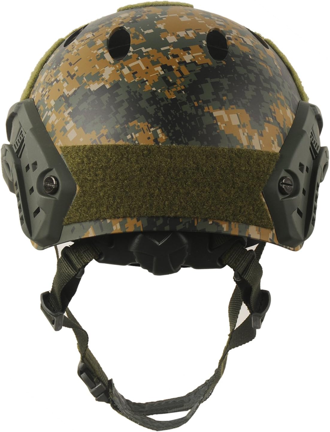 LOOGU Fast BJ Base Jump Tactical Helmet for Airsoft with 12-in-1 Headwear