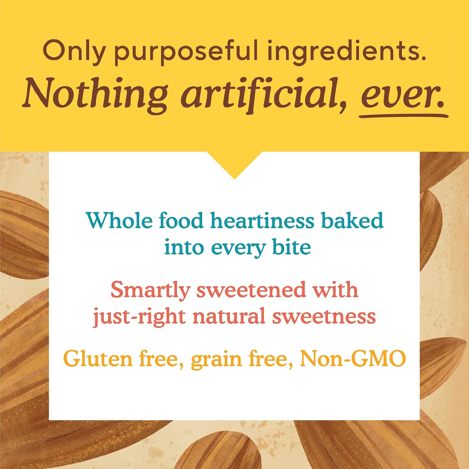 Simple Mills Soft Baked Dark Chocolate Almond Flour Bars, 5 ct, 1.19 oz each