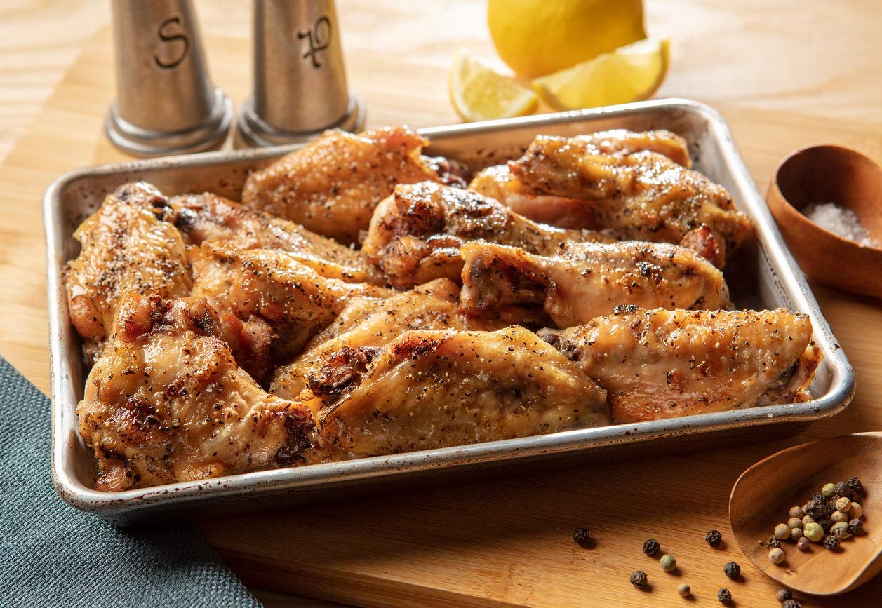 Burgers' Smokehouse Fully Cooked Chicken Wings (Salt & Pepper, 2 pounds)