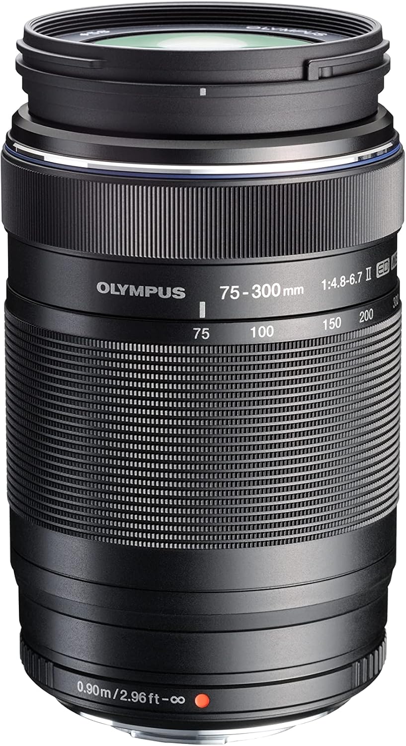 Olympus M.Zuiko Digital 75-300mm F4.8-6.7 for Micro Four Thirds System Camera, Compact Powerful Zoom Lens, Outdoor