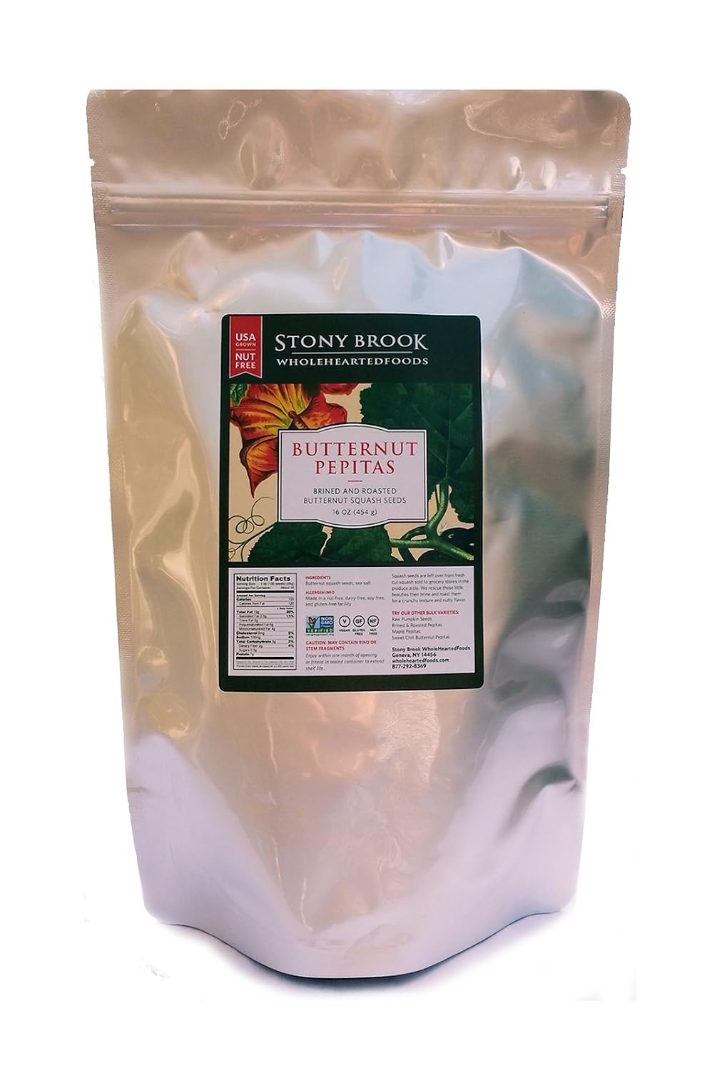 Stony Brook Butternut Pepitas - 16 oz.