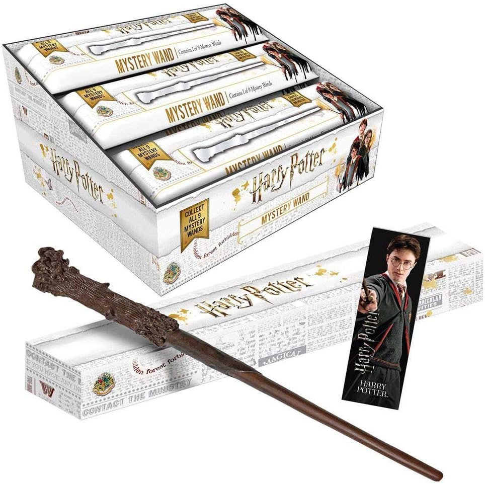 WB 1290 Harry Potter Mystery Wand - Contain 1 - Collectible Wand, 5 years or up
