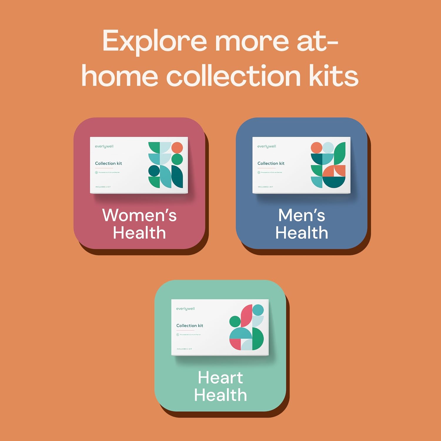 Everlywell At-Home Vitamin D and Inflammation Test Collection Kit for Women and Men, with Accurate Results from a CLIA-Certified Lab Within Days
