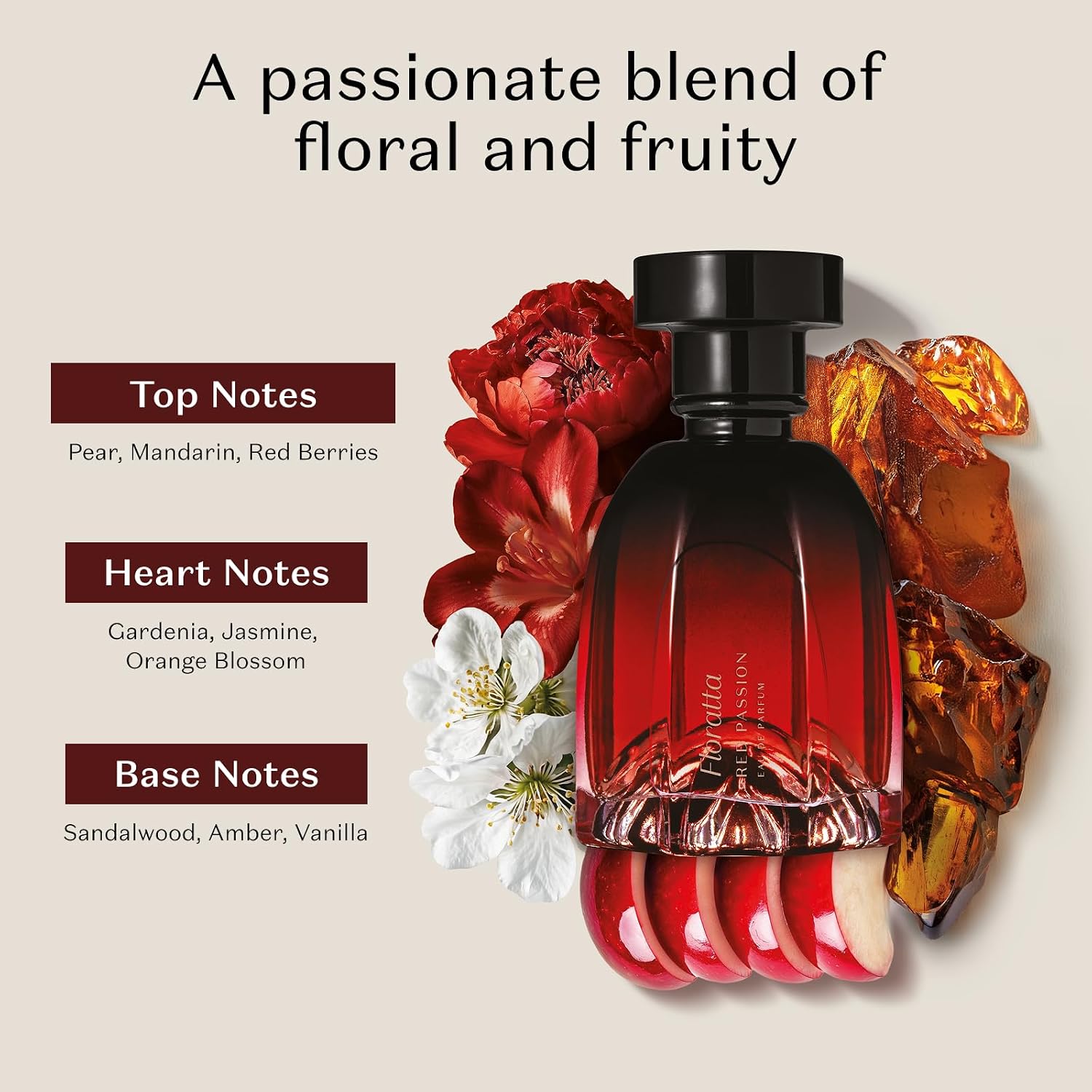 O Boticário Floratta Rose Eau de Toilette - Classic Floral Fragrance for Women - Fresh Gardenia & Romantic Rose - Long Lasting Everyday Womens Perfume - Cruelty-Free & Vegan - 2.5 oz (75 ml) | Classic fresh gardenia and romantic rose scent profile. Light…
