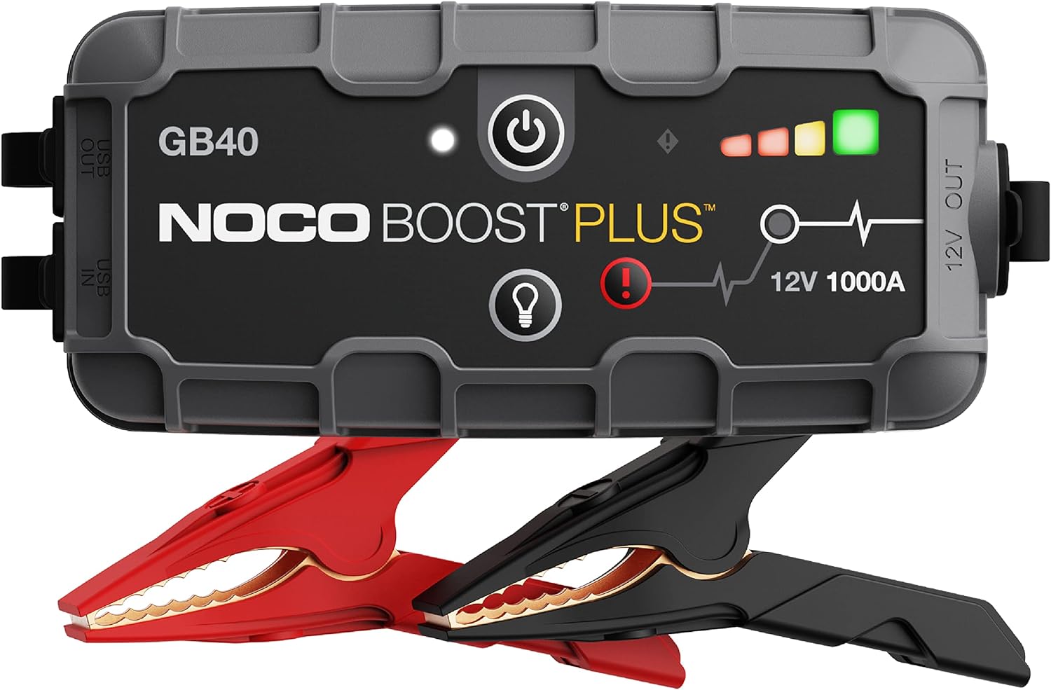NOCO Boost GB40 12V 1000A UltraSafe Portable Lithium Jump Starter | Spark-Proof & Reverse Polarity Protection, For Car, Truck, Motorcycle, SUV, Boat