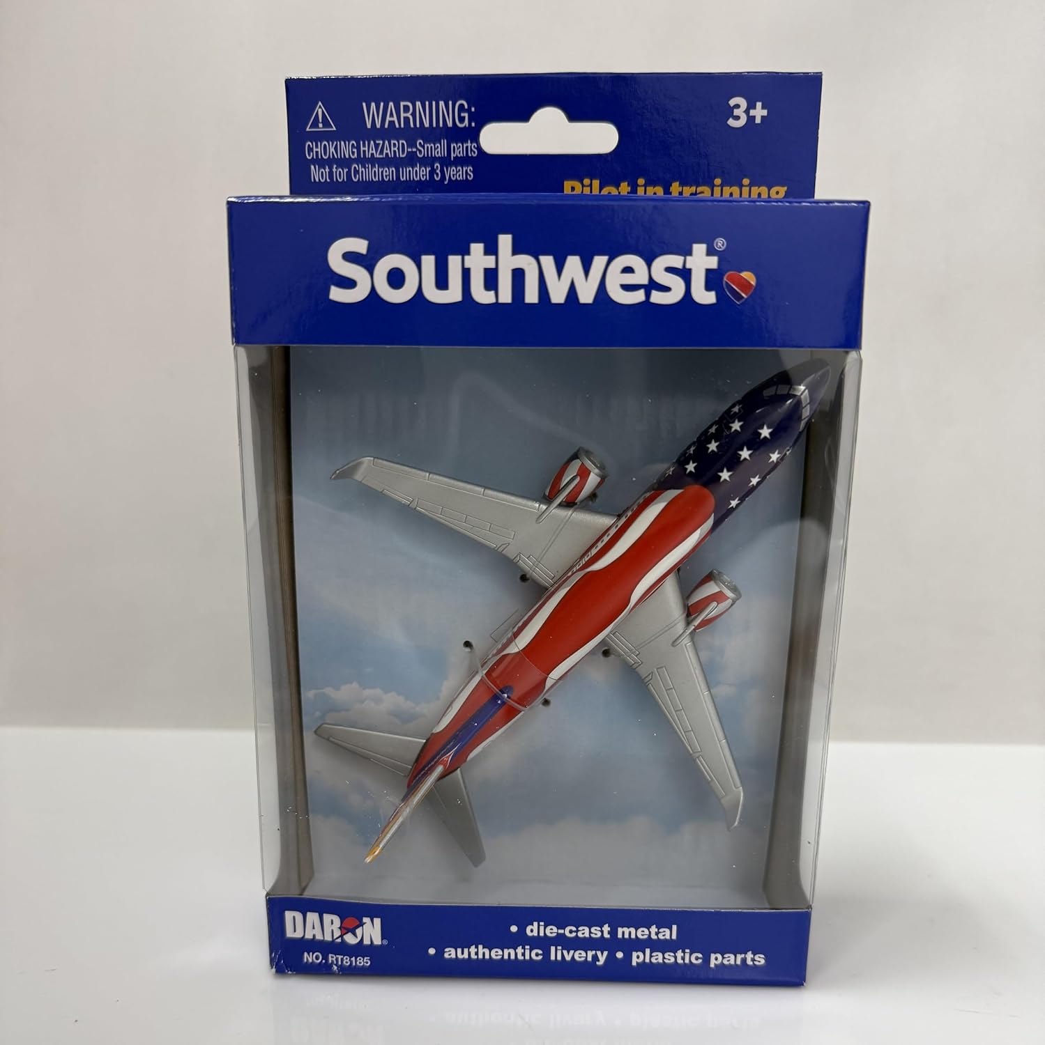 Daron Southwest Airlines Die-Cast Model Airplane Toy