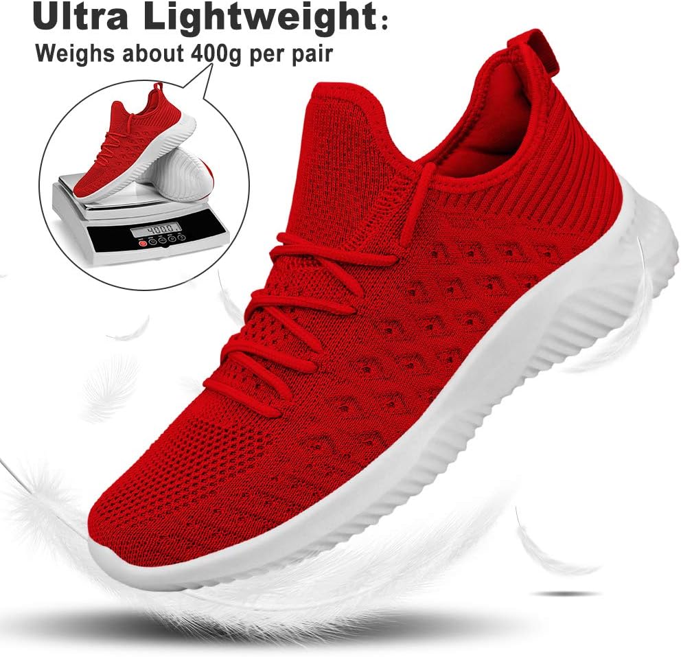 Feethit Mens Slip On Walking Shoes Mens Running Shoes Tennis Sneakers