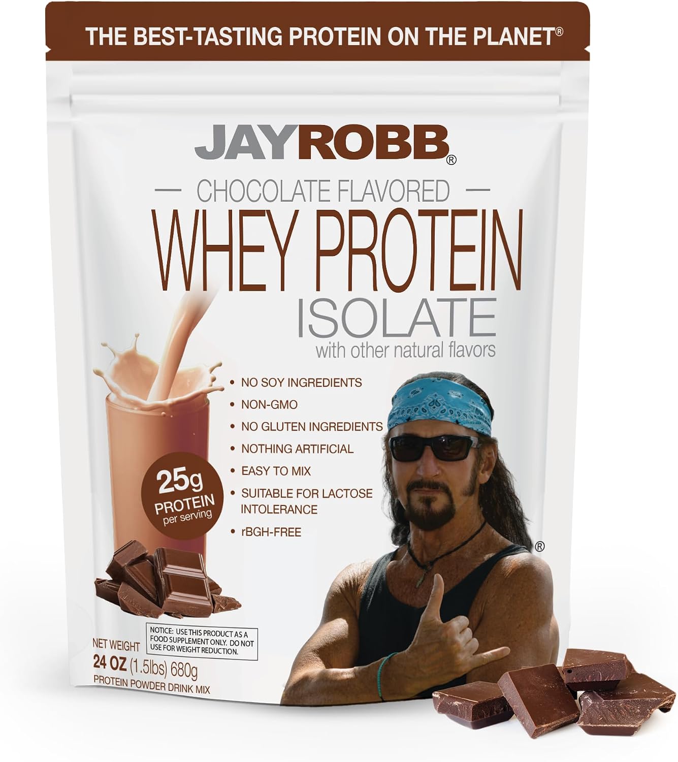 JAYROBB Whey Protein (5 Pound, Vanilla)