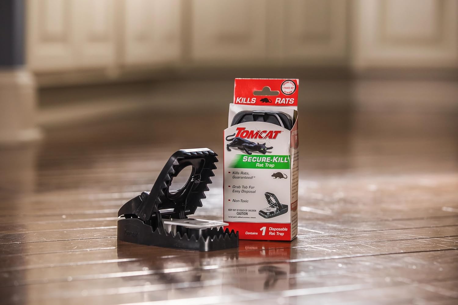 Tomcat Tunnel Trapping System | Rat & Mice Traps - 1 Tunnel Station and 2 Reusable Snap Traps