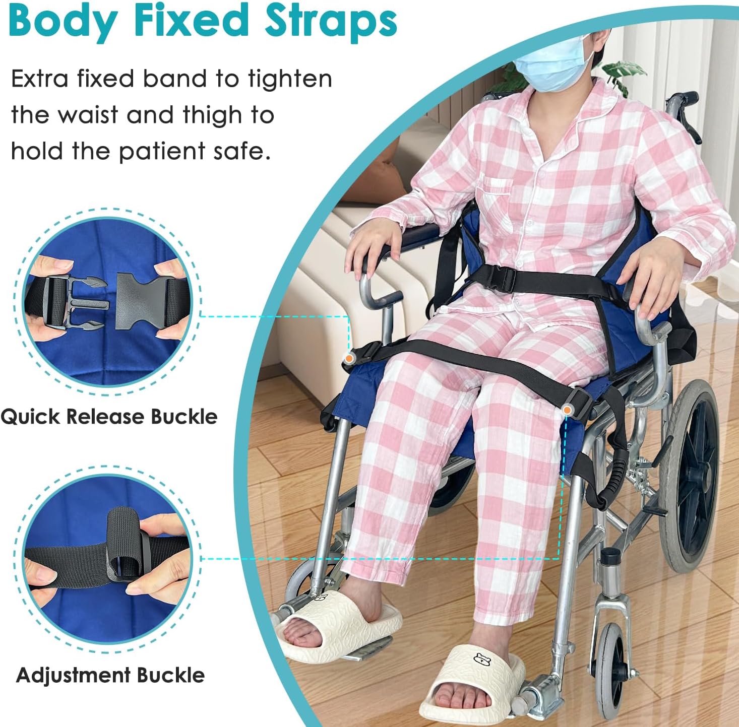 Patient Lift Transfer Belt from Bed to Wheelchair Stair Transfer Emergency Evacuation Chair Pad Safety Medical Lifting Sling Slide Board