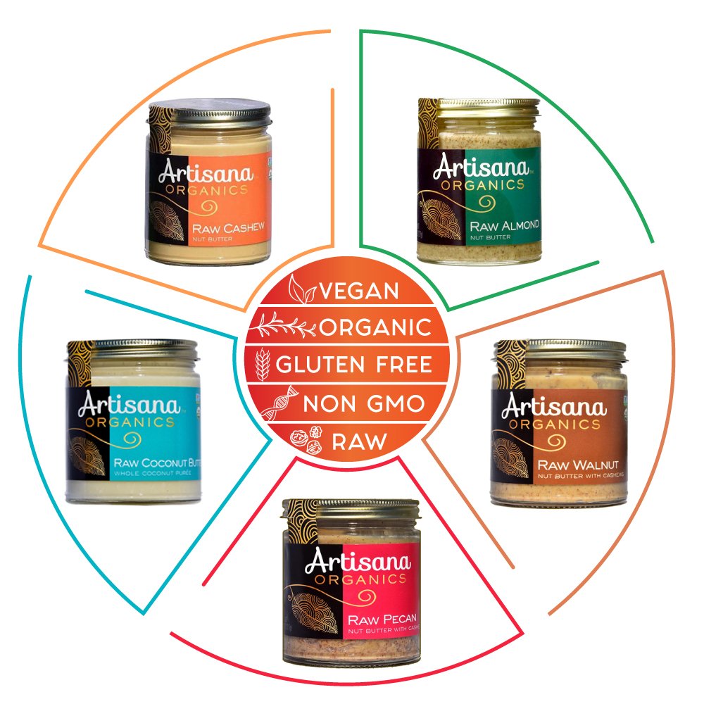 Artisana Organics Raw Coconut Butter, 14 oz | USDA Organic, Non-GMO, Gluten-Free & Keto, No Sugar Added, Paleo, Vegan, Creamy Spread to Boost Smoothies, Fruit Salads and Oatmeal.