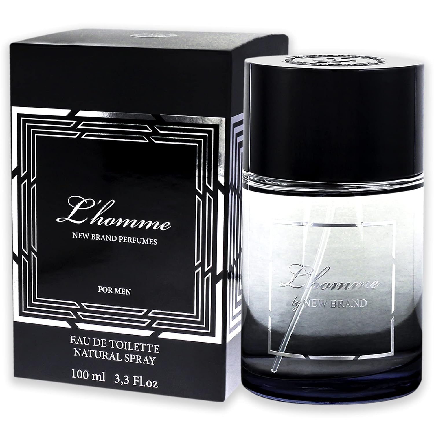 New Brand L Homme EDT Spray Men 3.3 oz,sem numero