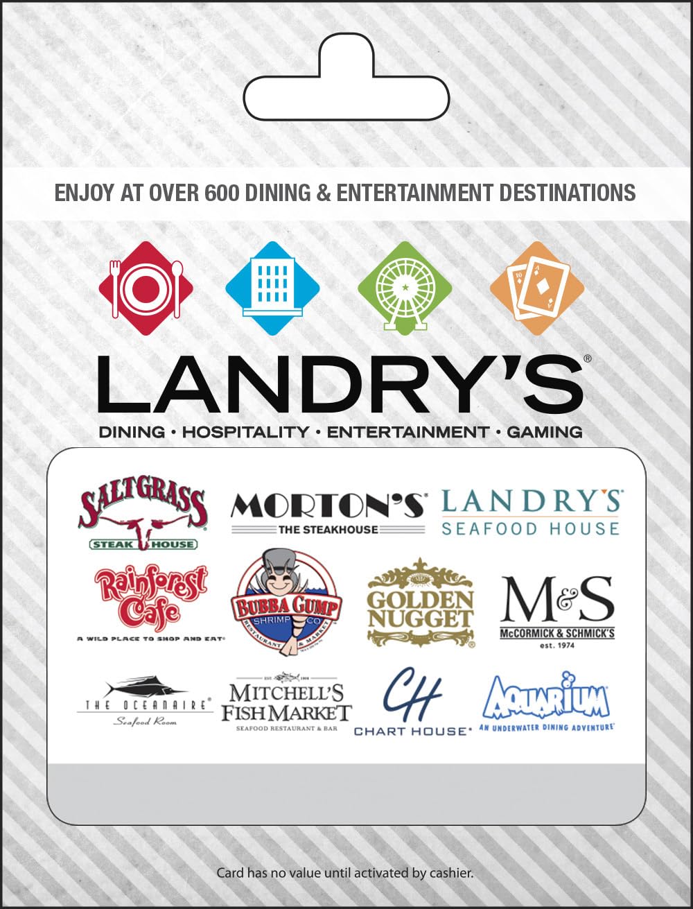 LANDRY'S Physical Gift Card | Multi-Brand