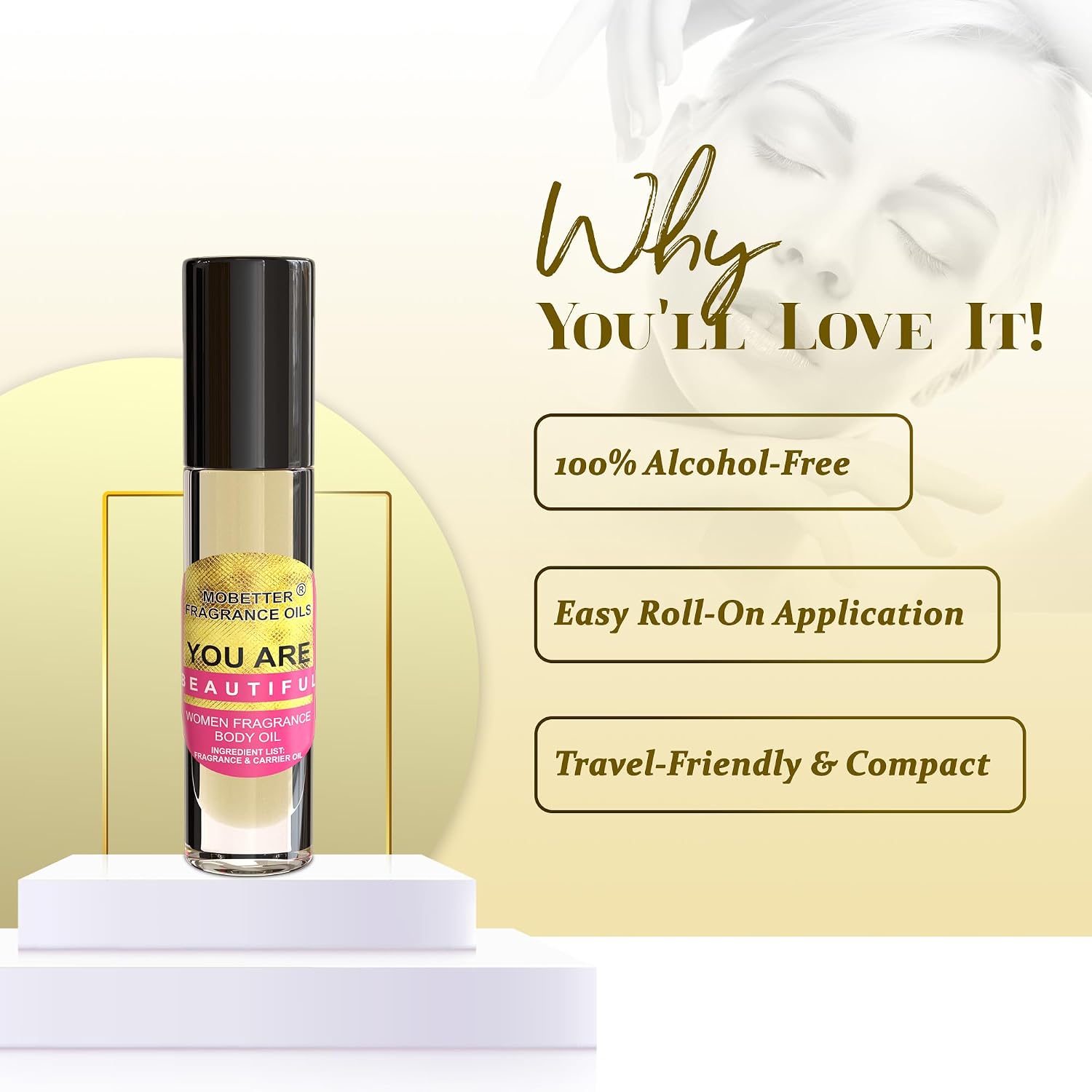 MOBETTER FRAGRANCE OILS' You Are Beautiful Fragrance Body Oil for Women