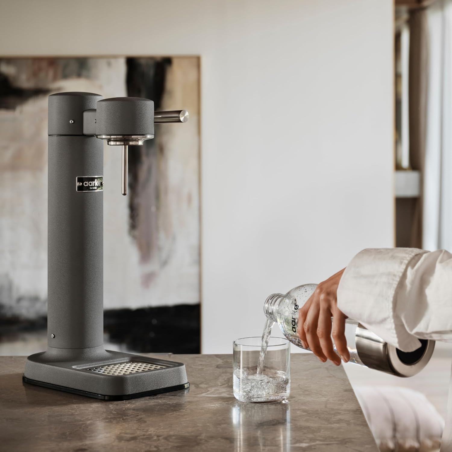 Aarke Carbonator 3 - Premium Sparkling Water Maker, Matte Black